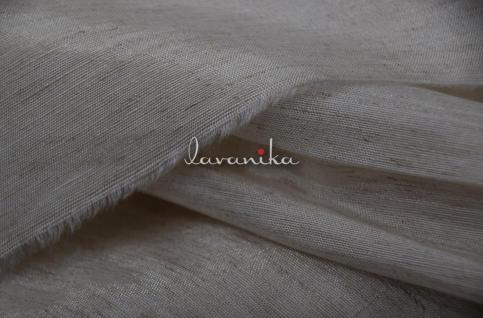 Dyeable Tissue Linen Silk (Dupion) Fabric DnoTLSRFD